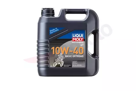 Olej silnikowy Liqui Moly Basic Offroad 10W40 4T Mineralny 4 l - 3062