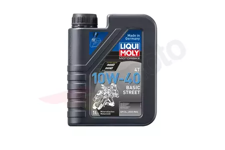 Motoröl Liqui Moly Basic Street 10W40 4T Mineralöl 1 l - 3044