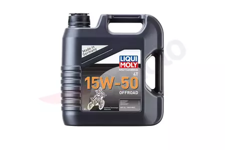 Olej silnikowy Liqui Moly Offroad 15W50 4T Półsyntetyczny 4 l - 3058