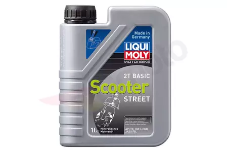 Olej silnikowy Liqui Moly Basic Scooter 2T Mineralny 1 l - 1619