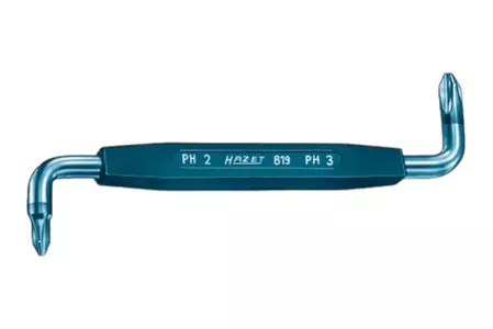 Hazet vinkelnøgle PH1/PH2 X 125 - 819-PH1+PH2