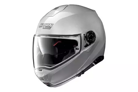 Nolan N100-5 Classic N-COM Platinum Silver L motociklistička kaciga za cijelo lice-1