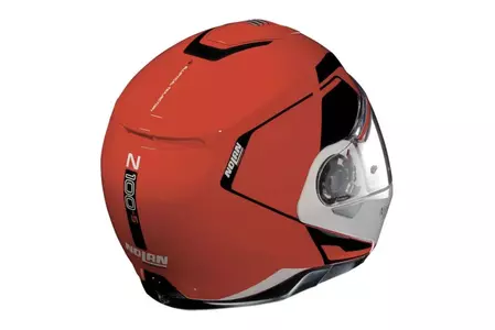 Casco Nolan N100-5 Consistency N-COM Corsa Rojo XXXL mandíbula moto-2