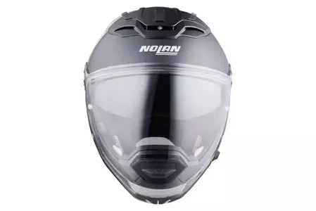 Modularna motoristična čelada Nolan N70-2 GT Special N-COM Black Graphite S-6