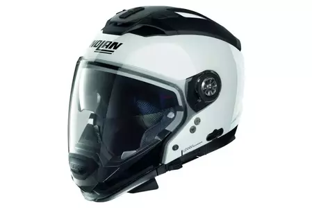 Nolan N70-2 GT Special N-COM Pure White XL modular motorbike helmet-1