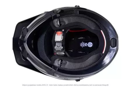 Modularna motoristična čelada Nolan N70-2 X Special N-COM Black Graphite XS-9