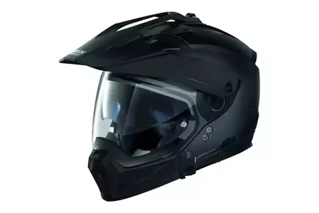 Nolan N70-2 X Special N-COM Black Graphite XXXL moduļu motociklu ķivere - N7X000420-009-XXXL