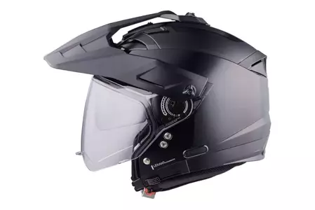 Kask motocyklowy modułowy Nolan N70-2 X Special N-COM Metal Black XS-4