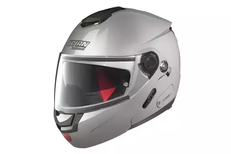 Nolan N90-2 Special N-COM Salt Silver L kaciga za cijelo lice za motocikle-1