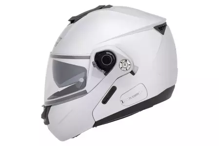 Nolan N90-2 Special N-COM Pure White L kaciga za cijelo lice za motocikle-2