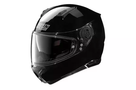 Nolan N87 Classic N-COM Glossy Black S motociklistička kaciga koja pokriva cijelo lice-1