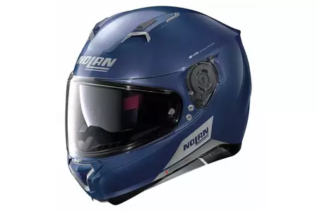 Kask motocyklowy integralny Nolan N87 Emblema N-COM Imperator Blue XL-1