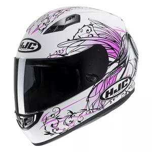 HJC CS-15 Naviya White/Pink M motociklistička kaciga koja pokriva cijelo lice-1