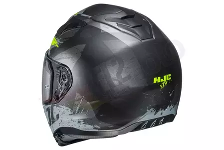 HJC I70 Rias Black/Flo Green L motociklistička kaciga koja pokriva cijelo lice-3
