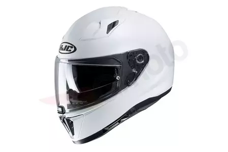 HJC I70 Integral Motocyklová přilba Semi Flat Pearl White M