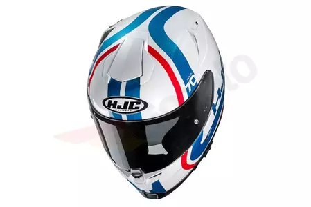 Casco integral de moto HJC R-PHA-70 Gaon Blanco/Azul L-3