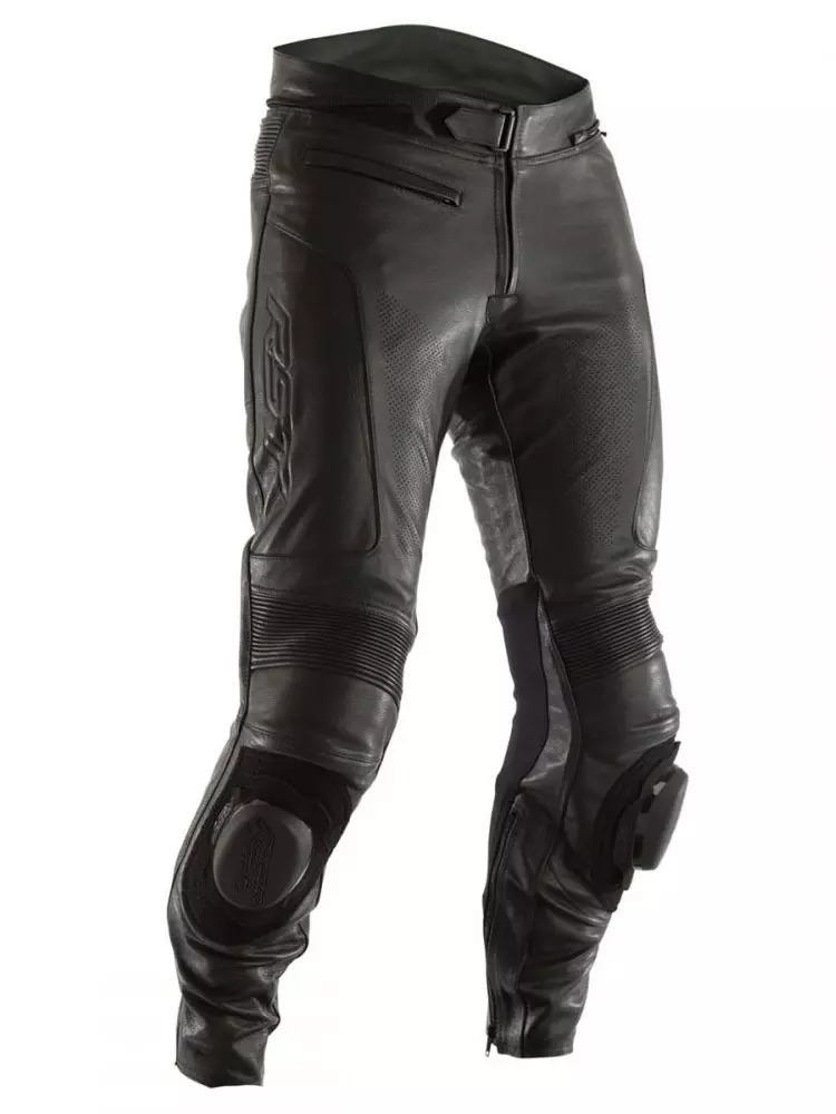 Pantaloni moto RST GT CE in pelle nera XL