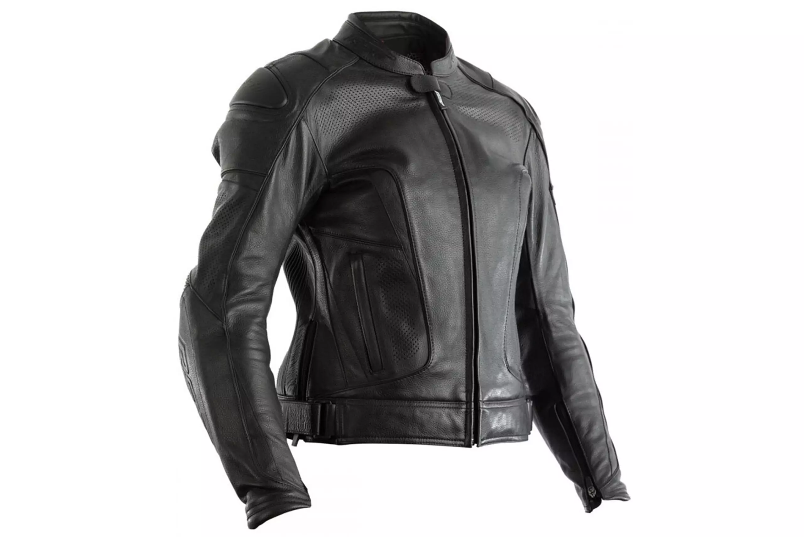 Dámská kožená bunda na motorku RST Lady GT CE černá M