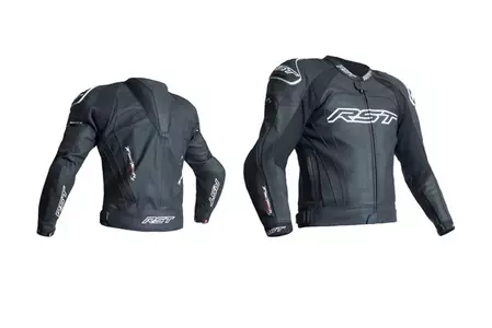 RST Tractech Evo III CE chaqueta de moto de cuero negro XL-2