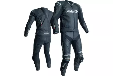 RST Tractech Evo III CE crna XXL kožna motociklistička jakna-3