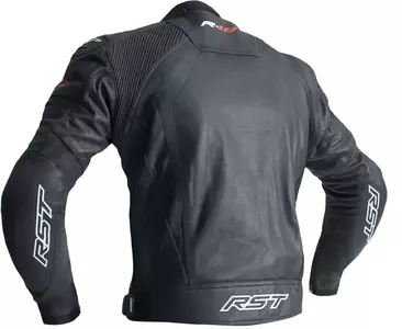 RST R-18 CE casaco de couro para motas preto M-2