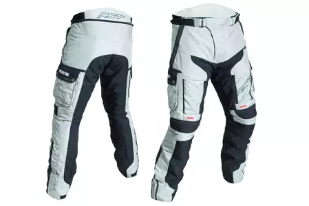 Pantalón moto textil RST Pro Series Adventure III CE plata/negro S - 102851-SIL-30