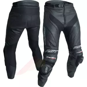 Spodnie motocyklowe skórzane RST Tractech Evo III CE black XXL