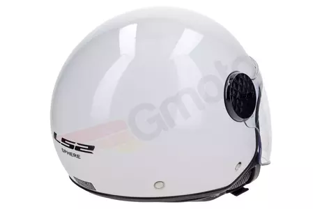LS2 OF558 SPHERE WHITE S casco de moto abierto-5