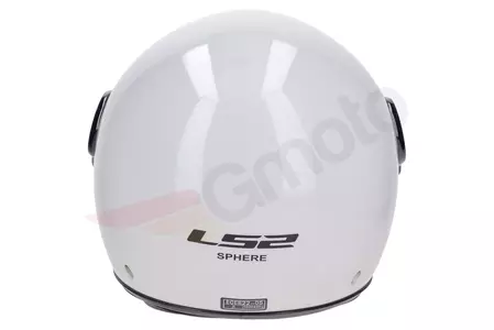LS2 OF558 SPHERE WHITE S casco de moto abierto-6