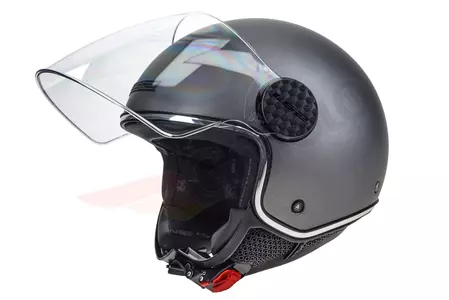 LS2 OF558 SPHERE LUX MATT TITANIUM S casco de moto open face - AK3055850073