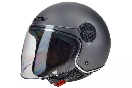 LS2 OF558 SPHERE LUX MATT TITANIUM casco moto aperto XXL-3
