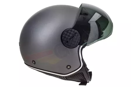 LS2 OF558 SPHERE LUX MATT TITANIUM casco moto aperto XXL-8