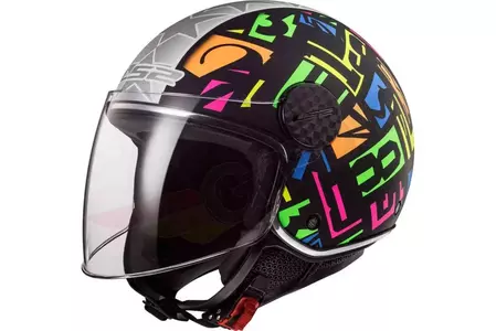 LS2 OF558 SPHERE LUX CRISP M capacete aberto para motociclistas-1