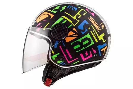 LS2 OF558 SPHERE LUX CRISP M capacete aberto para motociclistas-4