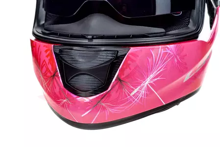 Motociklistička kaciga koja pokriva cijelo lice LS2 FF320 STREAM EVO WIND WHITE PINK XL-9