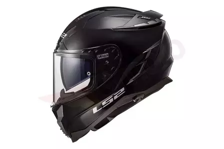 LS2 FF327 CHALLENGER MATT BLACK XL capacete integral de motociclista-2