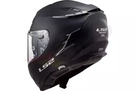 LS2 FF327 CHALLENGER MATT BLACK XL capacete integral de motociclista-3