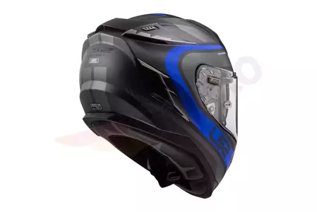 Motociklistička kaciga koja pokriva cijelo lice LS2 FF327 CHALLENGER FUSION TITAN/BLUE S-5