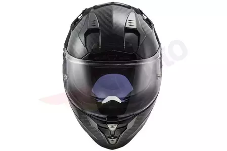 Motociklistička kaciga koja pokriva cijelo lice LS2 FF327 CHALLENGER C SOLID CARBON M-5