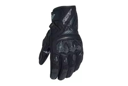 RST Stunt III CE кожени ръкавици за мотоциклет черни S-1