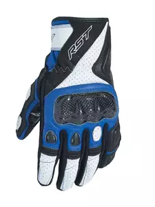 RST Stunt III CE gants de moto en cuir bleu M-1