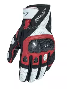 Mănuși din piele pentru motociclete RST Stunt III CE roșu L-1