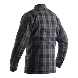 RST Lumberjack Aramid CE gris a cuadros XXL camisa de moto-2