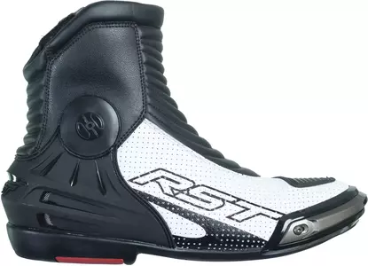 RST Tractech Evo III Kratke crno/bijele sportske motociklističke cipele 42-2