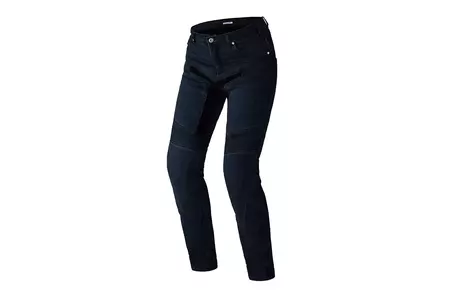 Rebelhorn Eagle II pantaloni da moto in jeans nero lavato W32L34-1