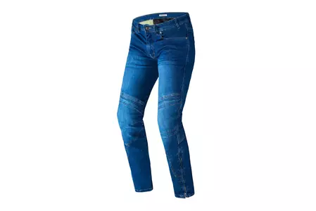 Pantalon de moto en jean bleu Rebelhorn Rage W34L32-1