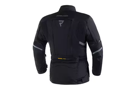 Rebelhorn Hardy II tekstilna motoristička jakna, crna 3XL-2