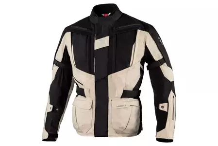Tekstilna motociklistička jakna Rebelhorn Hardy II, pijesak i crna, 4XL-1