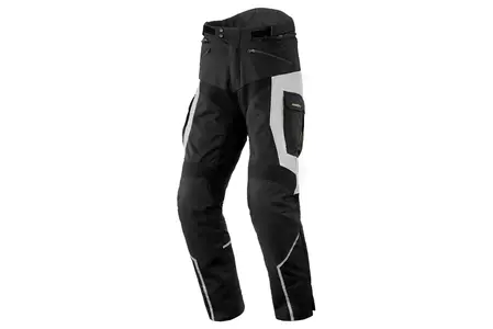 Tekstilne motociklističke hlače Rebelhorn Hardy II, sive i crne, XL-1