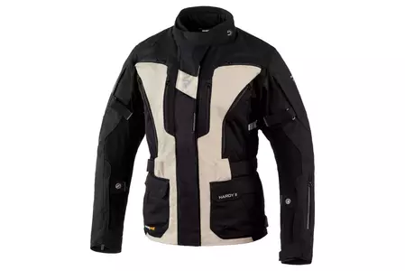 Dámska textilná bunda na motorku Rebelhorn Hardy II Lady sand-black M-1
